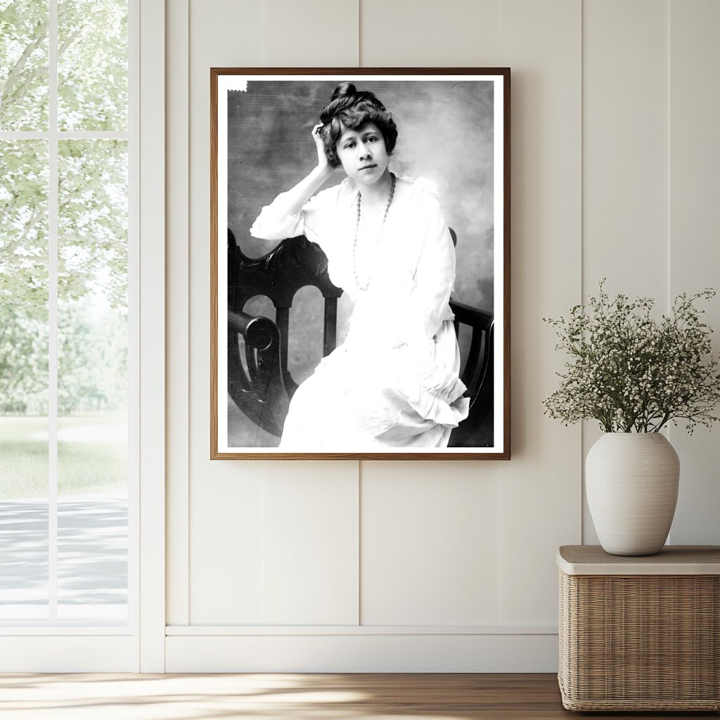 Historic Katherine Small Print, Vintage Art
