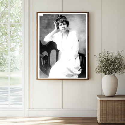 Historic Katherine Small Print, Vintage Art