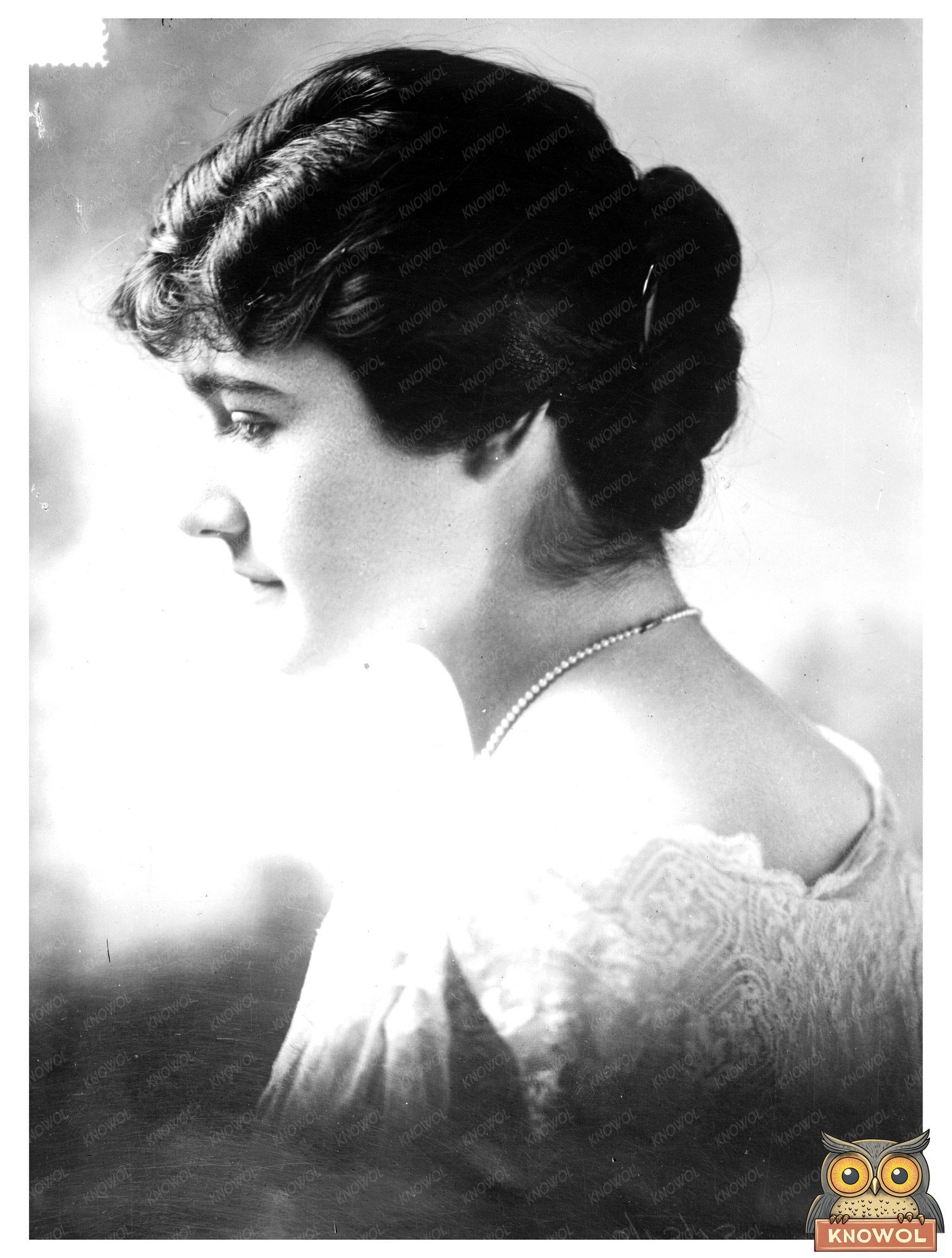 Historic Helen Clark Print, Vintage Art