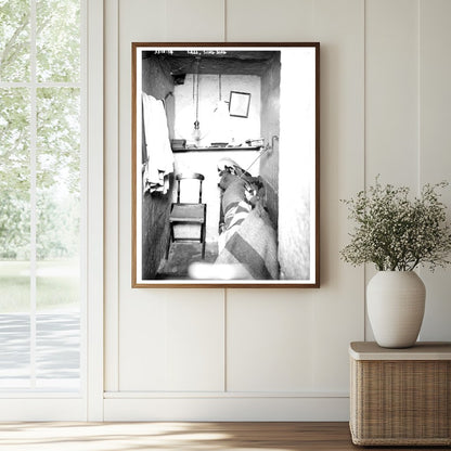 Historic Cell -- Sing Sing Print, Vintage Art