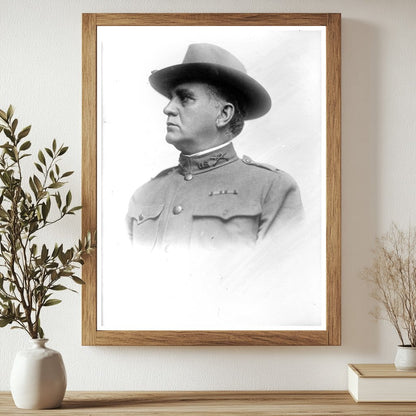 Historic Gen. H.A. Greene Print, Vintage Art