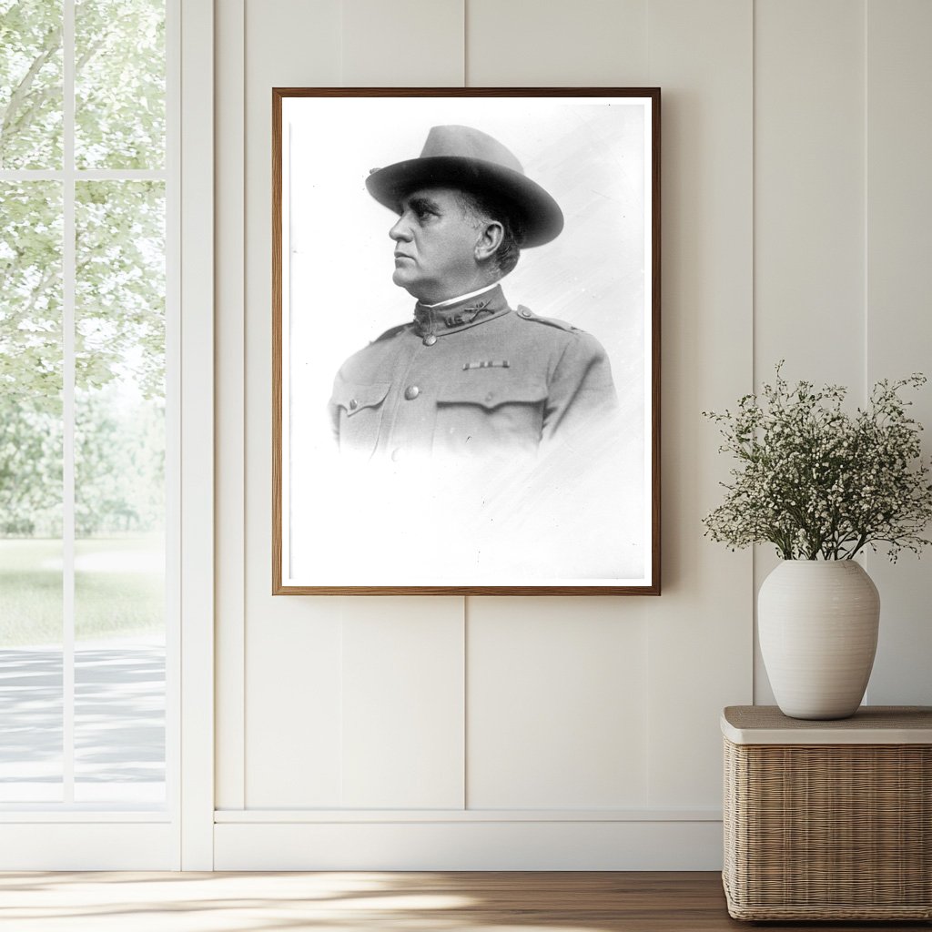 Historic Gen. H.A. Greene Print, Vintage Art