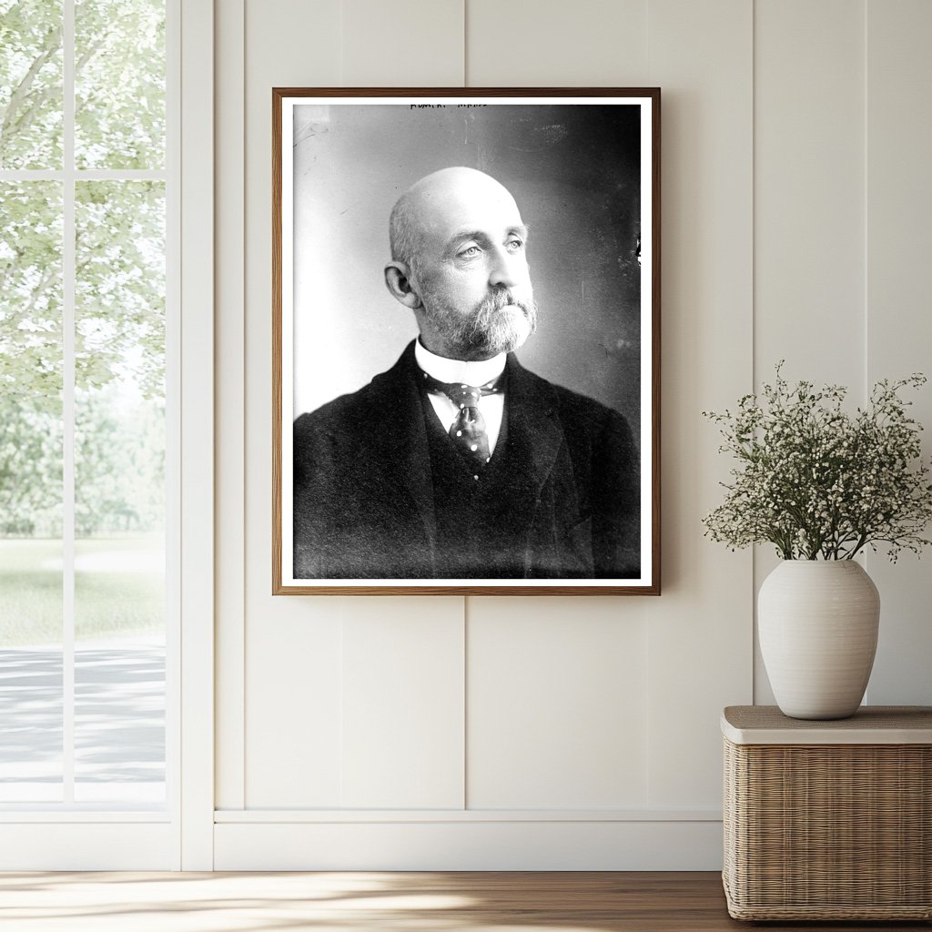 Historic Adm. A. Mahan Print, Vintage Art