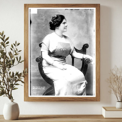 Historic Mrs. John I. Nolan Print, Vintage Art