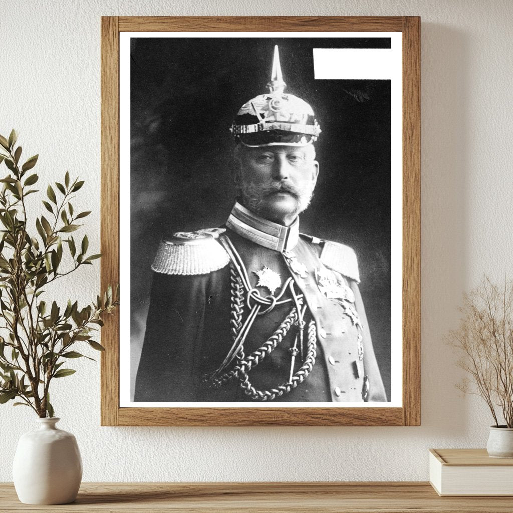 Historic Gen. von Kessel Print, Vintage Art