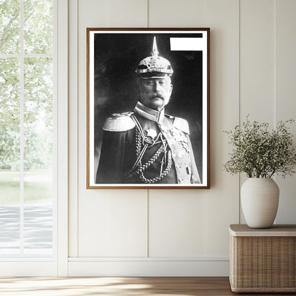 Historic Gen. von Kessel Print, Vintage Art