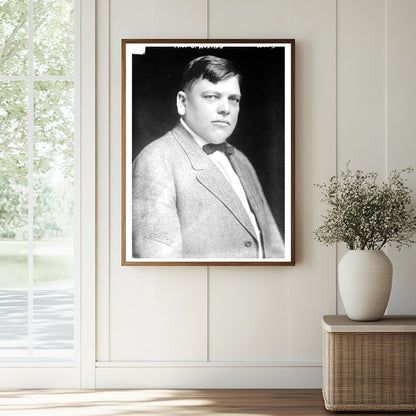 Historic Paul O. Husting Print, Vintage Art
