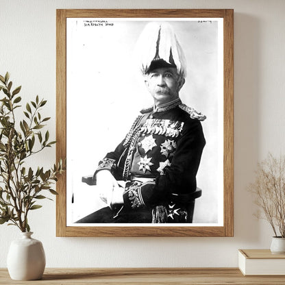 Historic Field Marshal Sir Evelyn Wood Print, Vintage Art