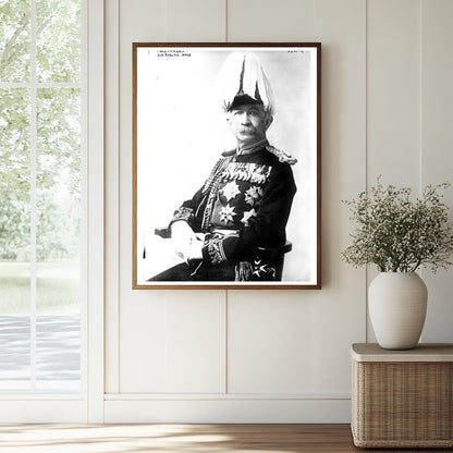 Historic Field Marshal Sir Evelyn Wood Print, Vintage Art