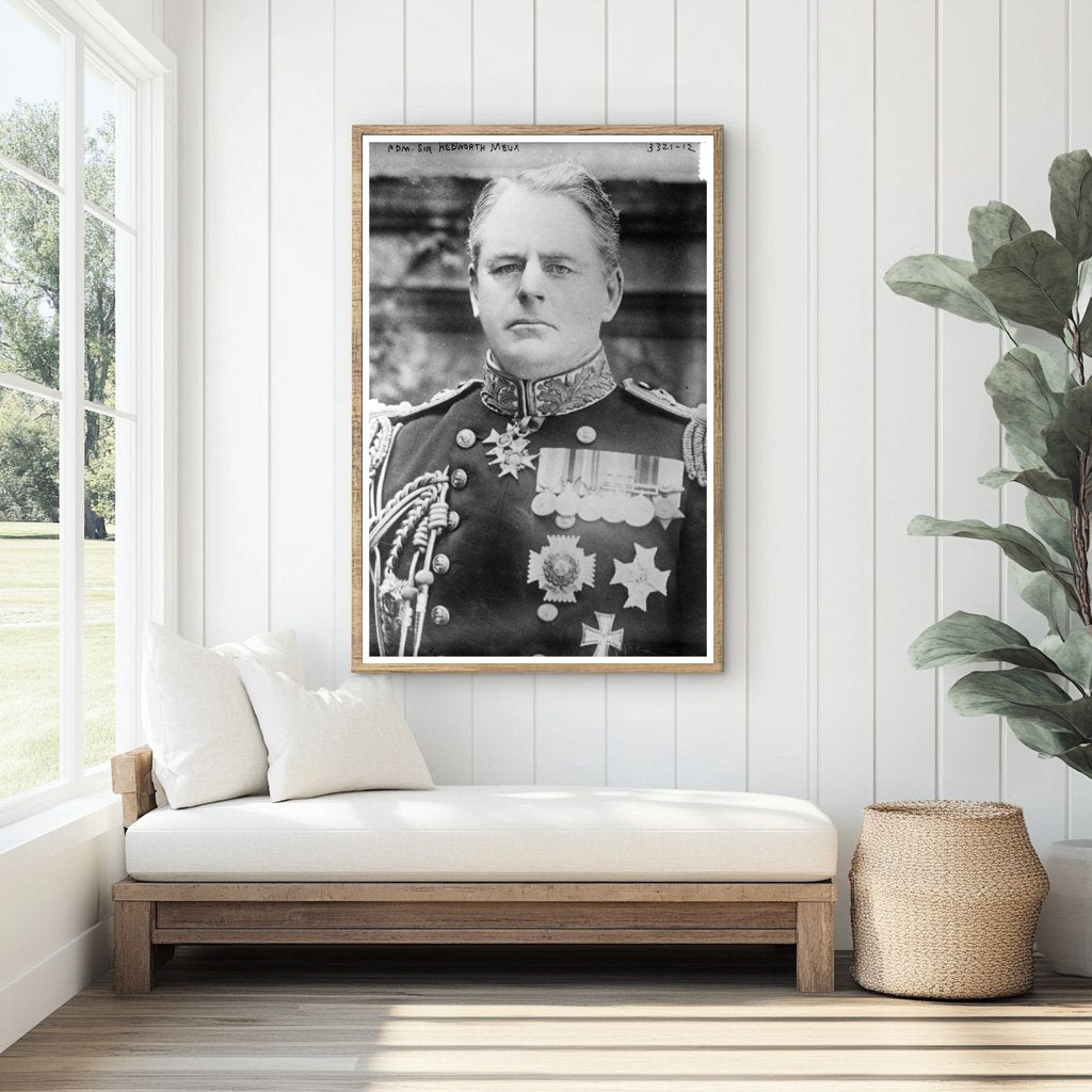 1915 Portrait of Admiral Sir Hedworth Meux in Uniform