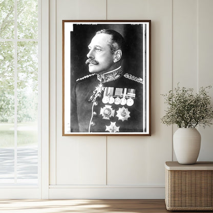Historic Sir Doug. Haig Print, Vintage Art