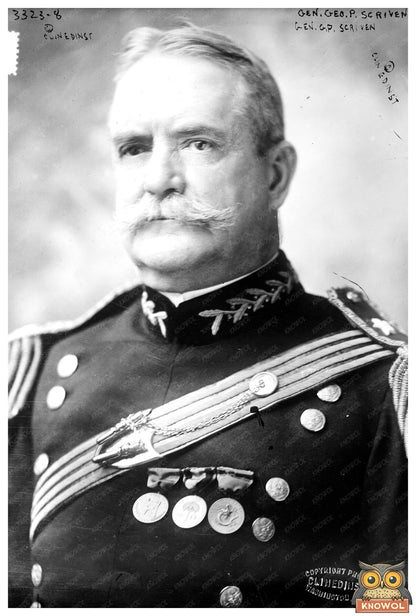 1915 Portrait of General George P. Scriven in Uniform