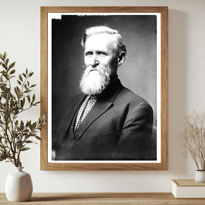 Historic J.N. (Cyclone) Davis Print, Vintage Art