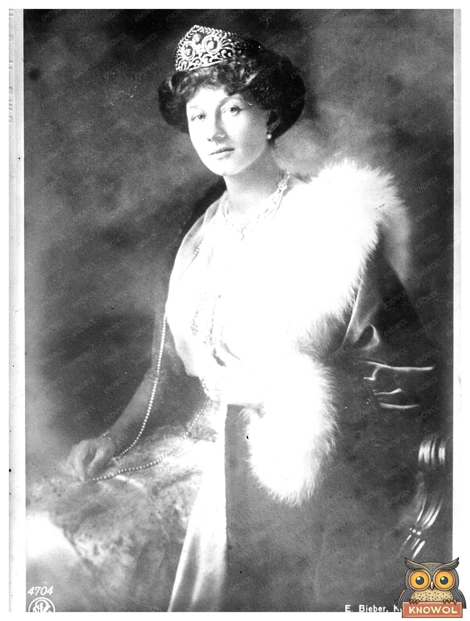 Historic Duchess of Brunswick Print, Vintage Art