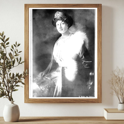 Historic Duchess of Brunswick Print, Vintage Art