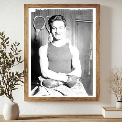 Historic Charlie White Print, Vintage Art