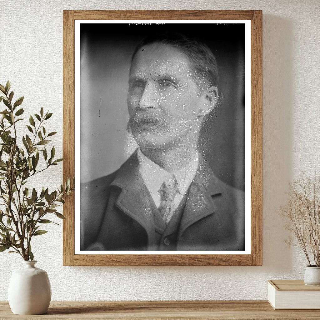 Historic A. Bonar Law Print, Vintage Art