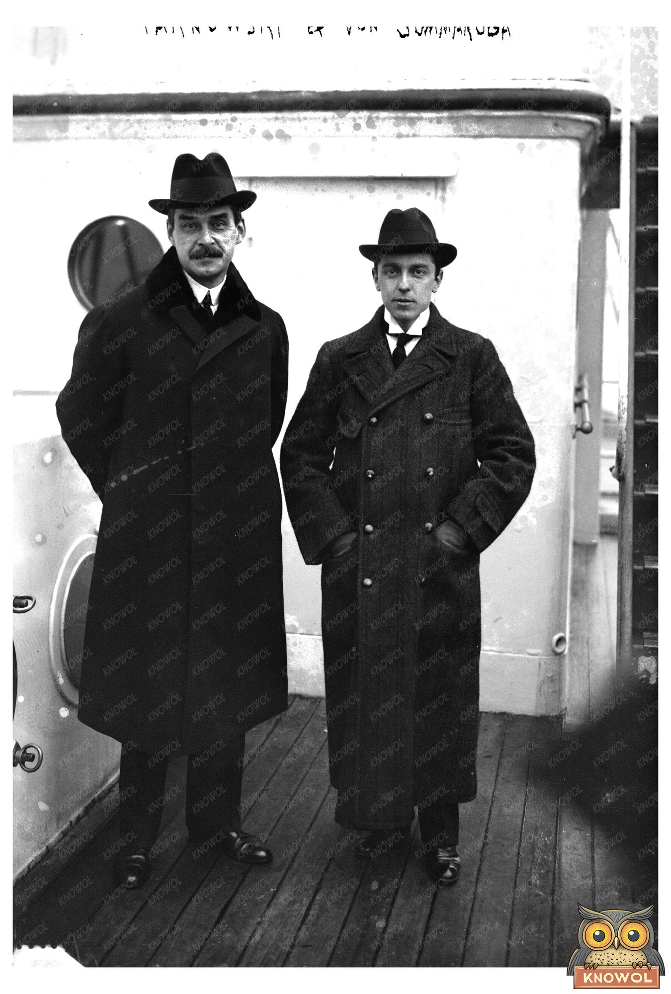 1917 Friendship: Tarnowski & von Summaruga Portrait