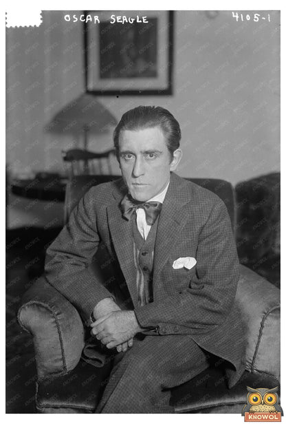 1917 Portrait of Oscar Seagle: Early American Opera Icon