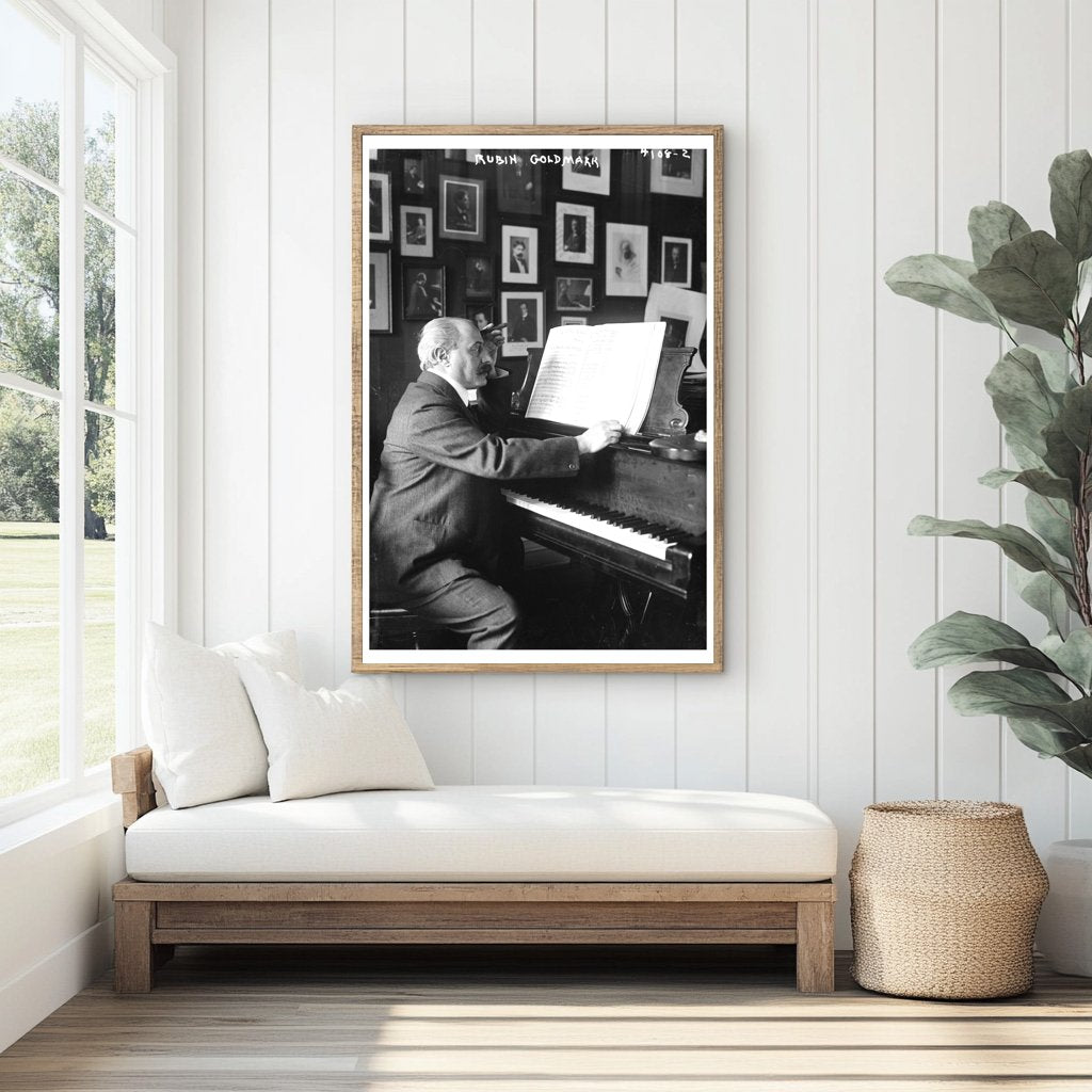 1917 Portrait of Influential American Composer