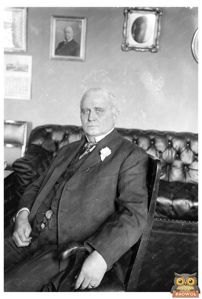 Vintage Portrait of Champ Clark, U.S. House Leader