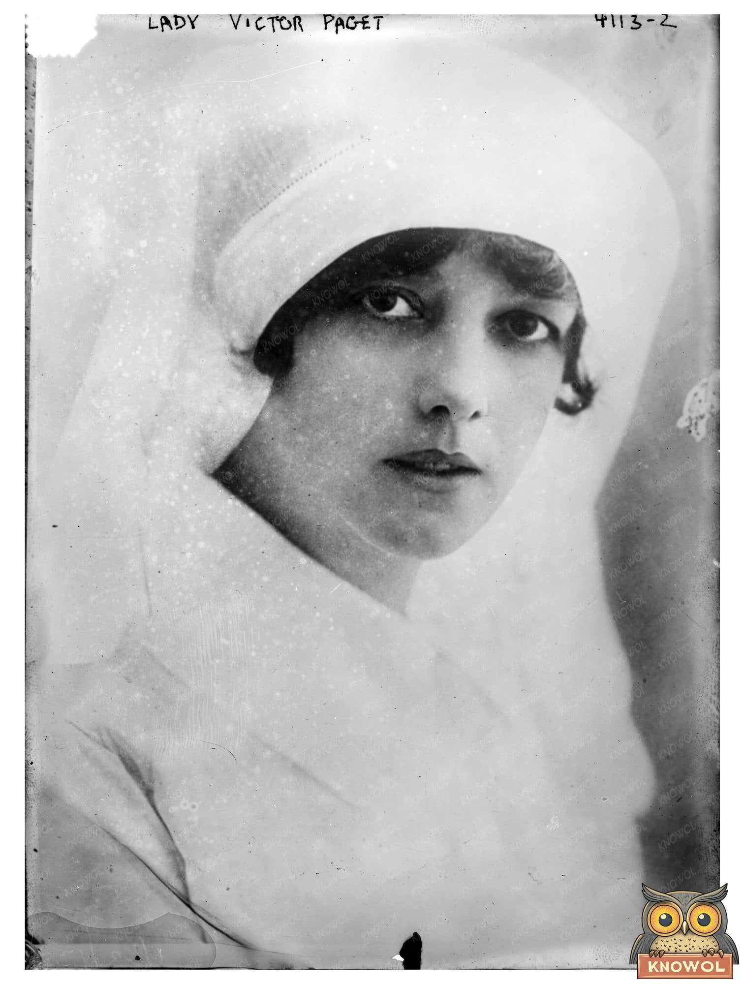 Historic Lady Victor Paget Print, Vintage Art