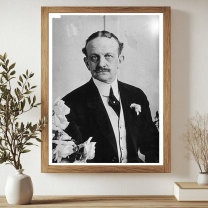 Historic Count Bernstorff Print, Vintage Art