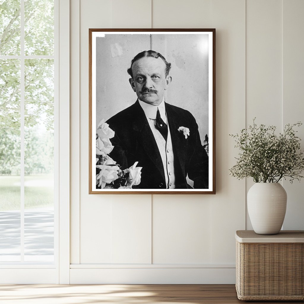 Historic Count Bernstorff Print, Vintage Art