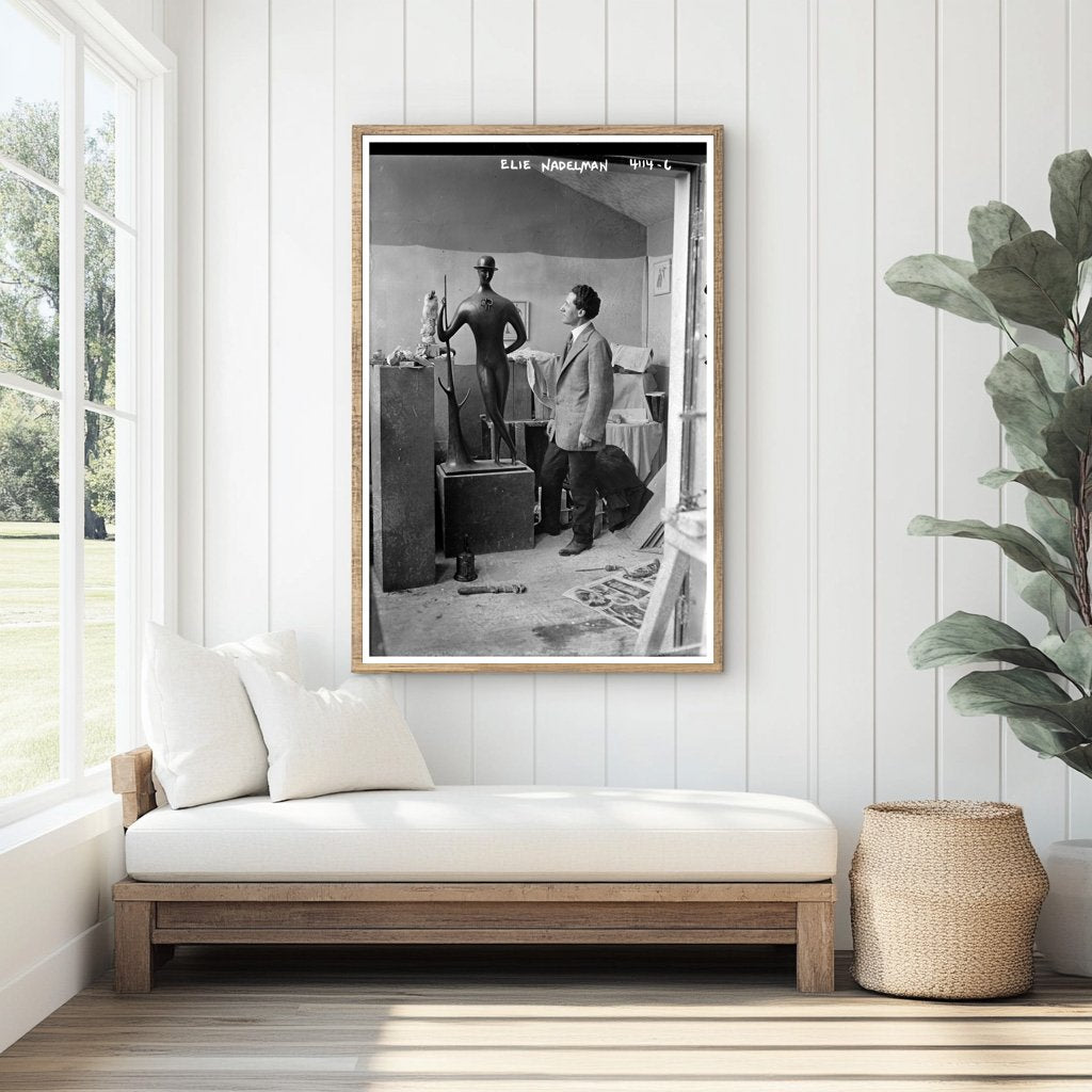 Timeless Elegance: Elie Nadelman in 1919 Sculpture