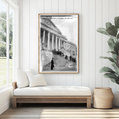 1917 Capitol Memorial: Admiral Deweys Last Rites