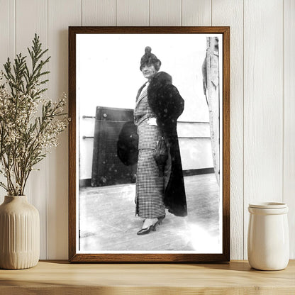 1920s Soprano Mary Garden: A Vocal Icon Captured