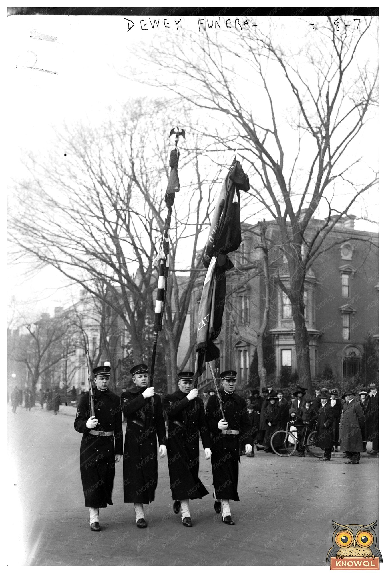 1917 Admiral Dewey Funeral: A Historic Farewell