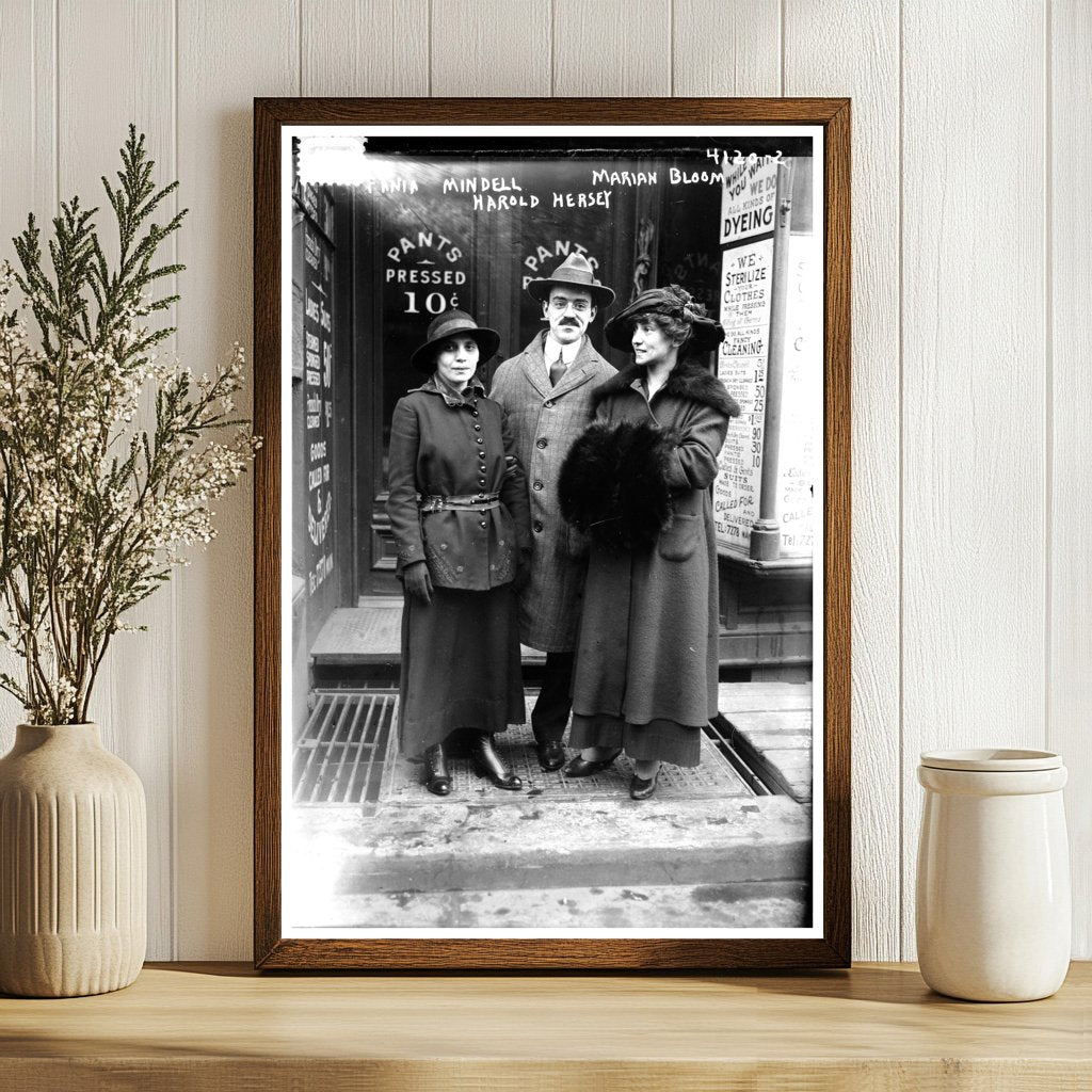 1917 Court Scene: Advocates at Kings County Trial