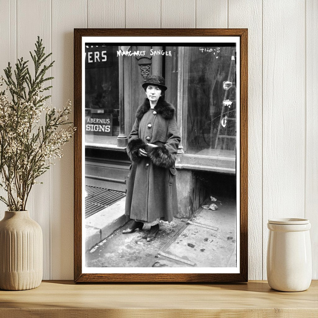 Margaret Sanger: Pioneering Birth Control Advocate, 1917
