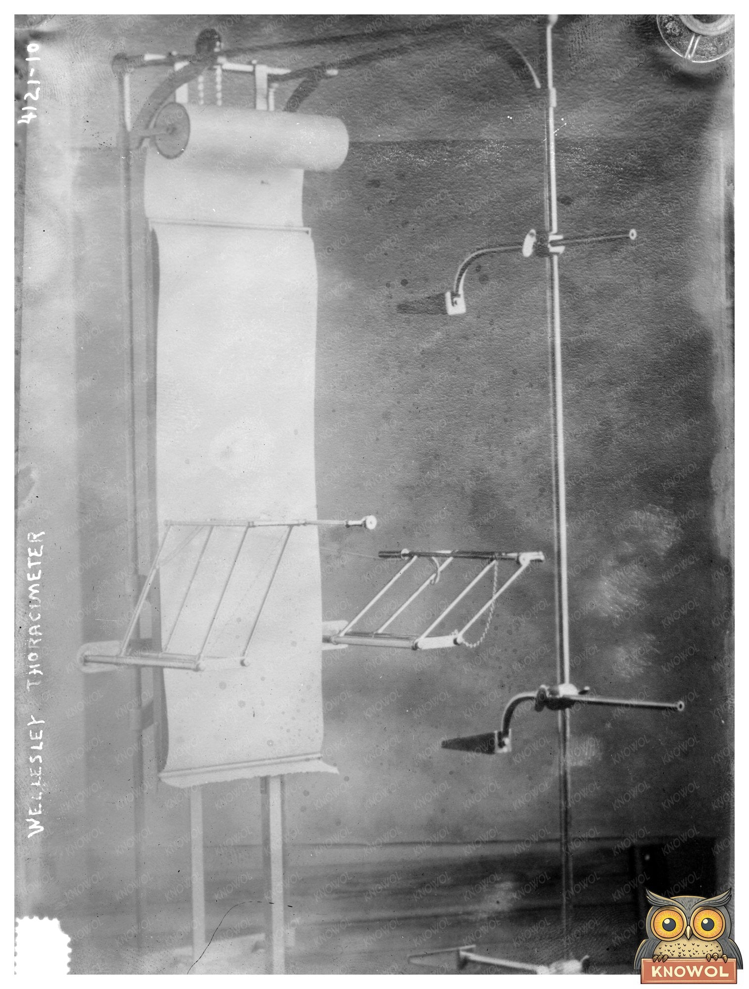 Historic Wellesley Thoracimeter Print, Vintage Art