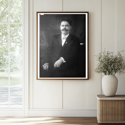 Historic H.H. von Adelmann Print, Vintage Art
