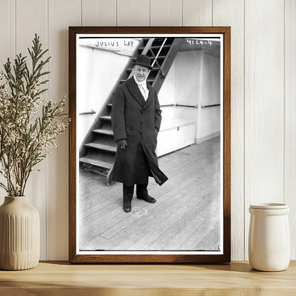 1917 Portrait of a Prominent Jewish Community Leader