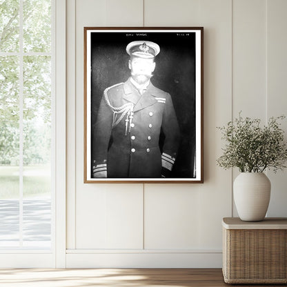 Historic King George Print, Vintage Art