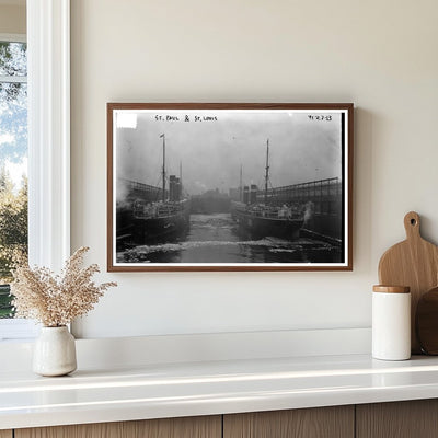 Historic St. Paul Architecture in St. Louis, 1915-1920