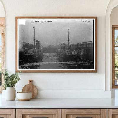 Historic St. Paul Architecture in St. Louis, 1915-1920