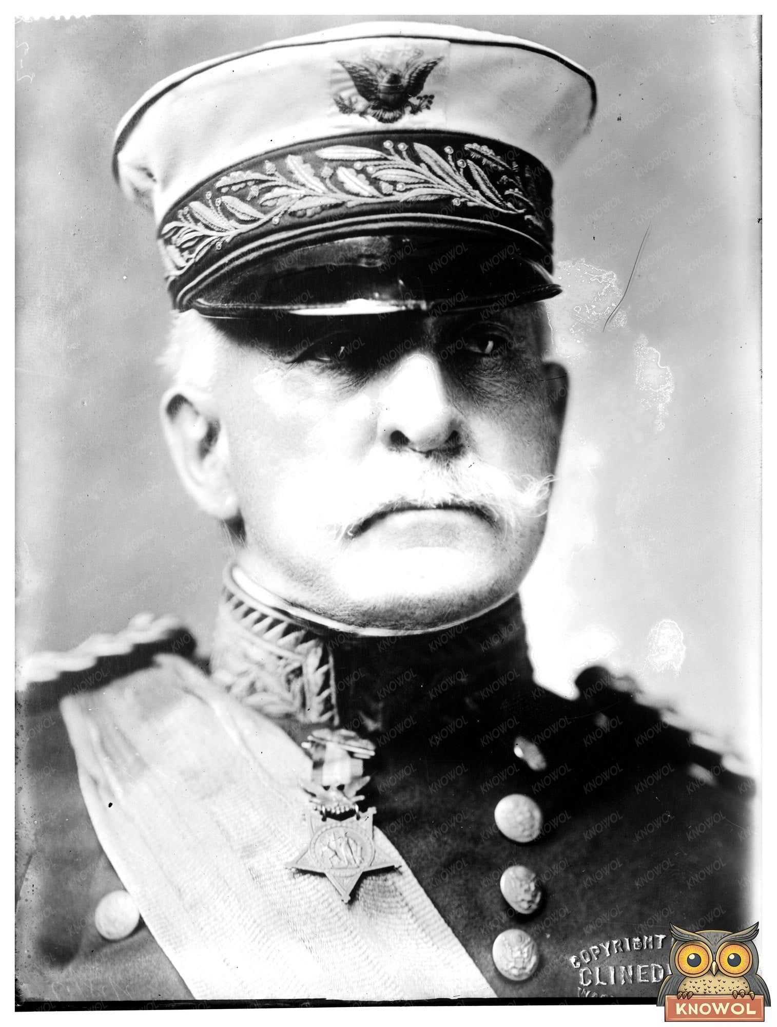 Historic Gen. Nelson Miles Print, Vintage Art