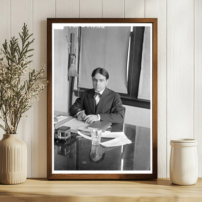 Historic 1917 Portrait of Future NYC Mayor La Guardia