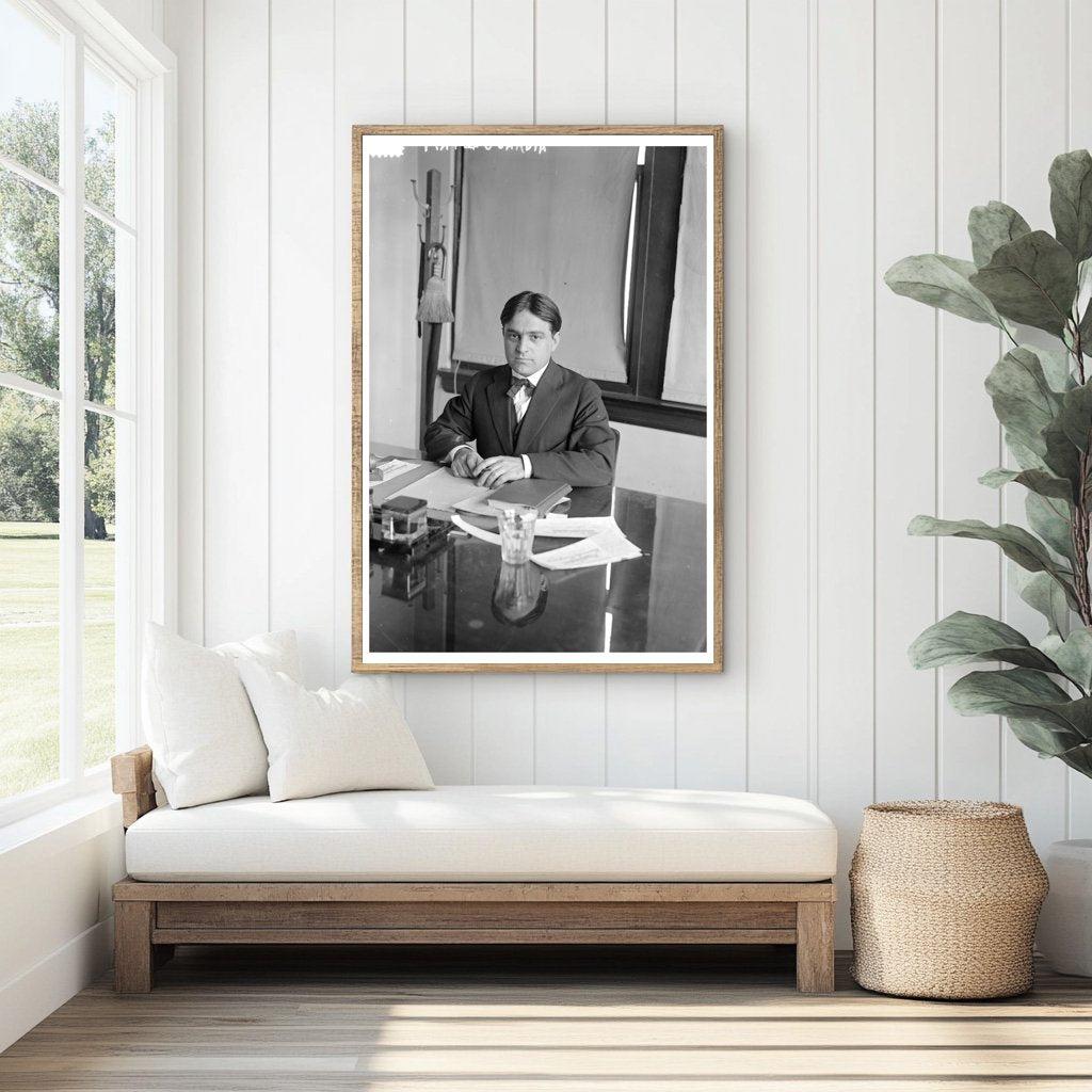 Historic 1917 Portrait of Future NYC Mayor La Guardia