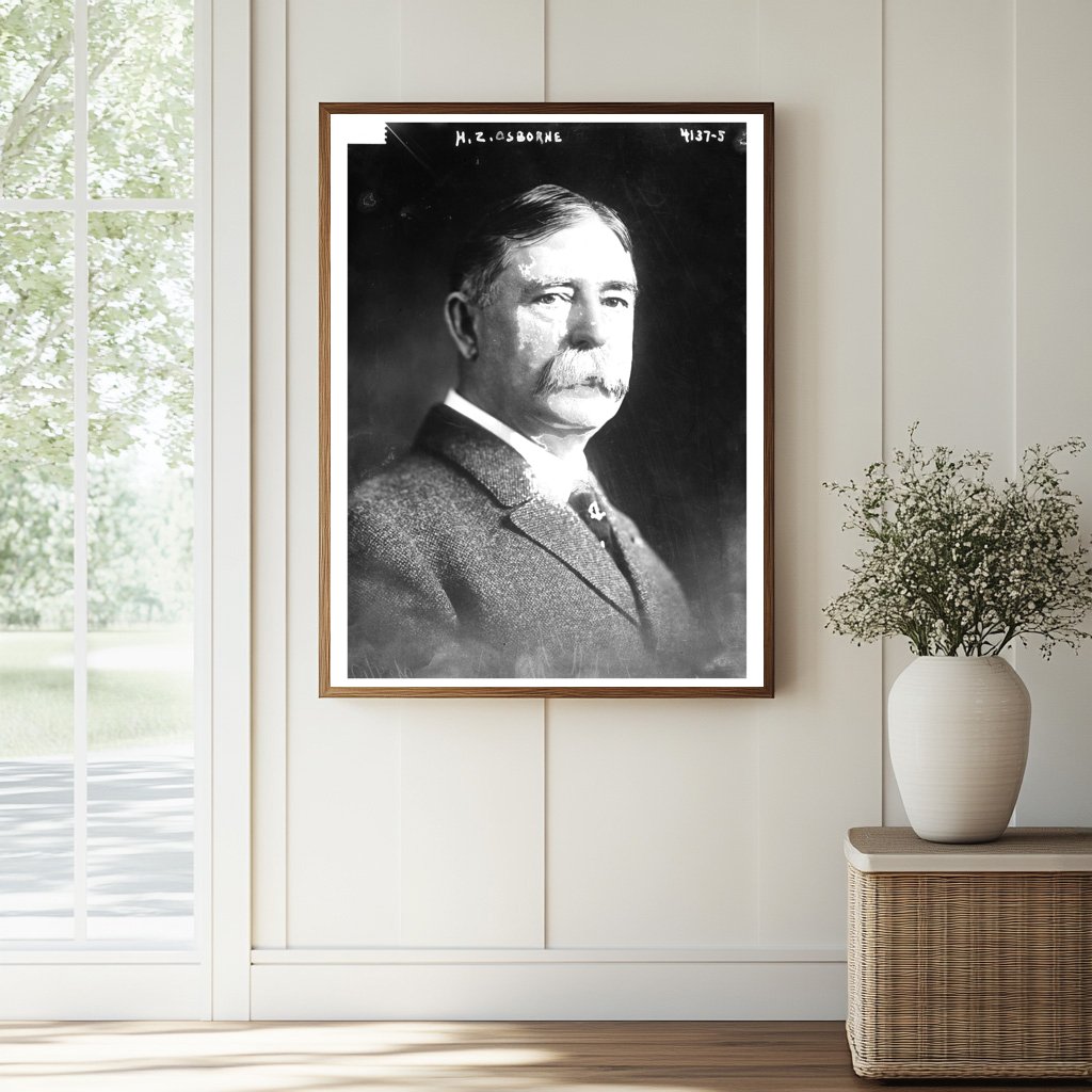 Historic H.Z. Osborne Print, Vintage Art