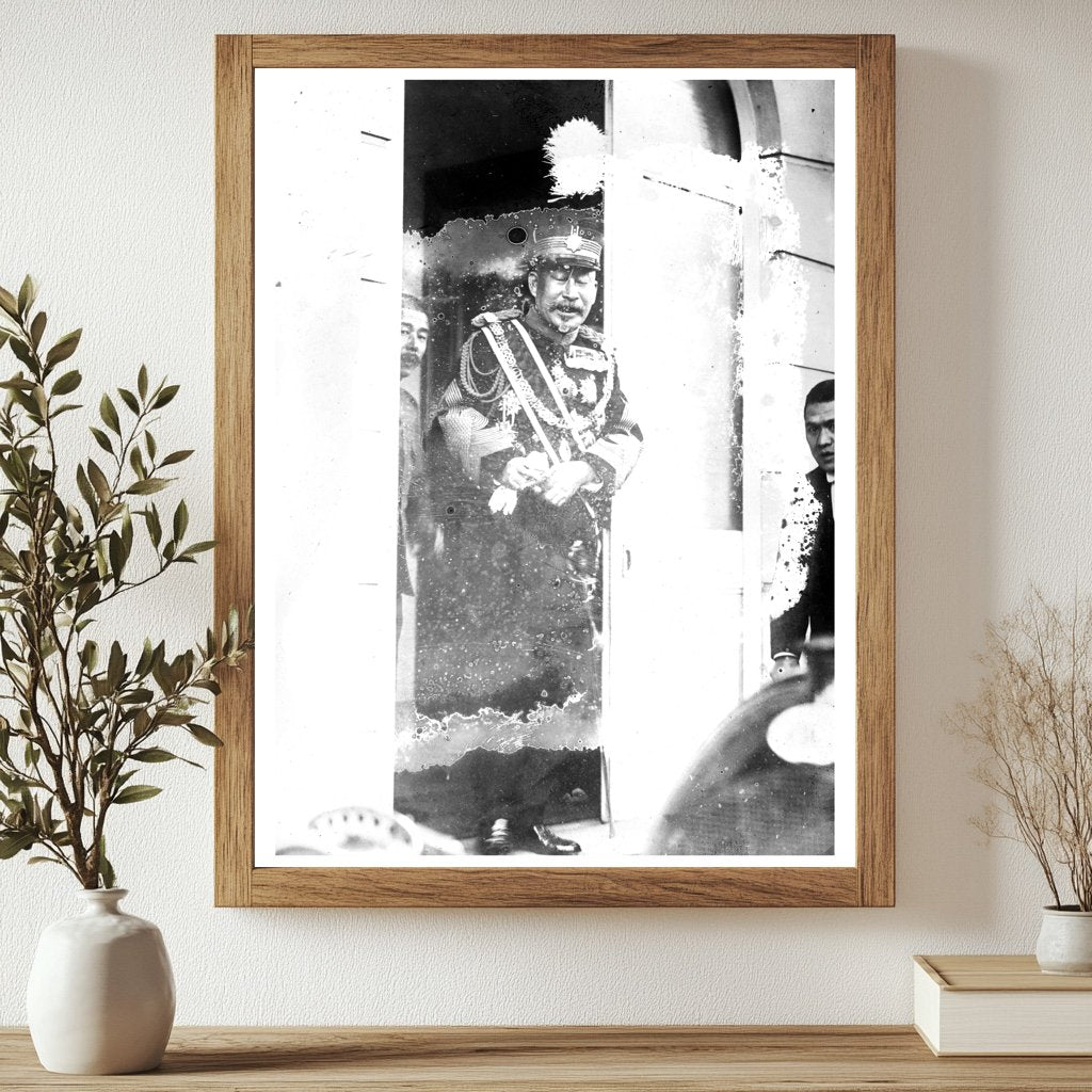 Historic Gen. Terauchi Print, Vintage Art