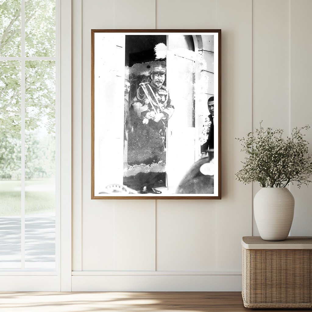 Historic Gen. Terauchi Print, Vintage Art
