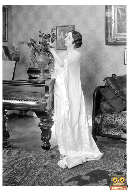 Historic Portrait of 1917 Soprano Galli-Curci