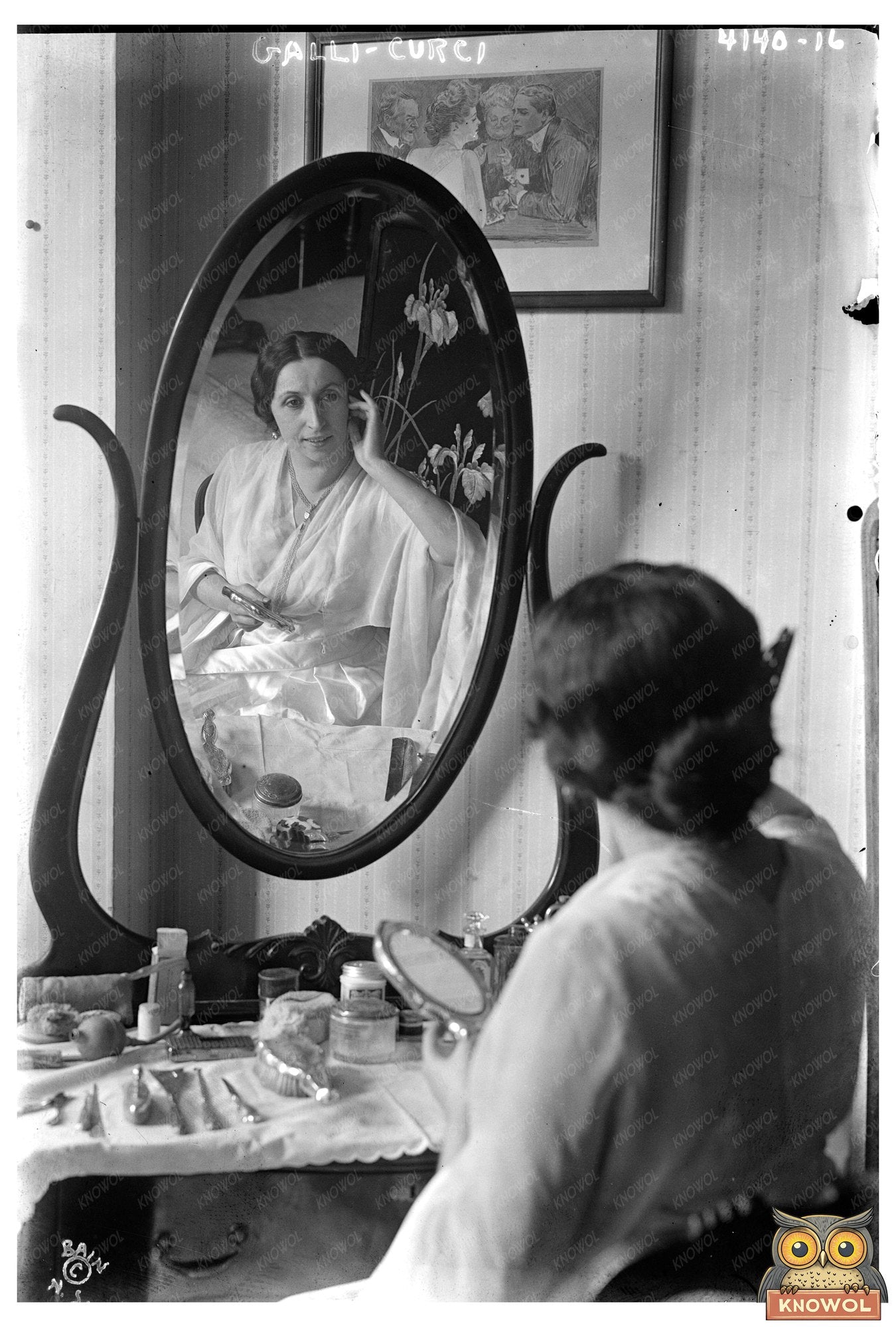 1917 Portrait of Opera Star Mary Galli-Curci