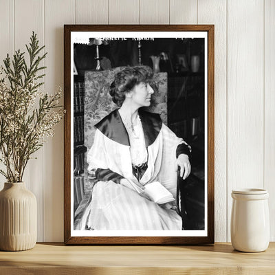 Historic Portrait of Jeannette Rankin, 1917