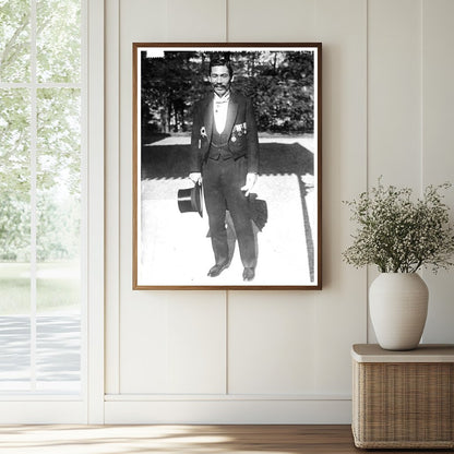 Historic S. Shoda, Finance Minister Print, Vintage Art